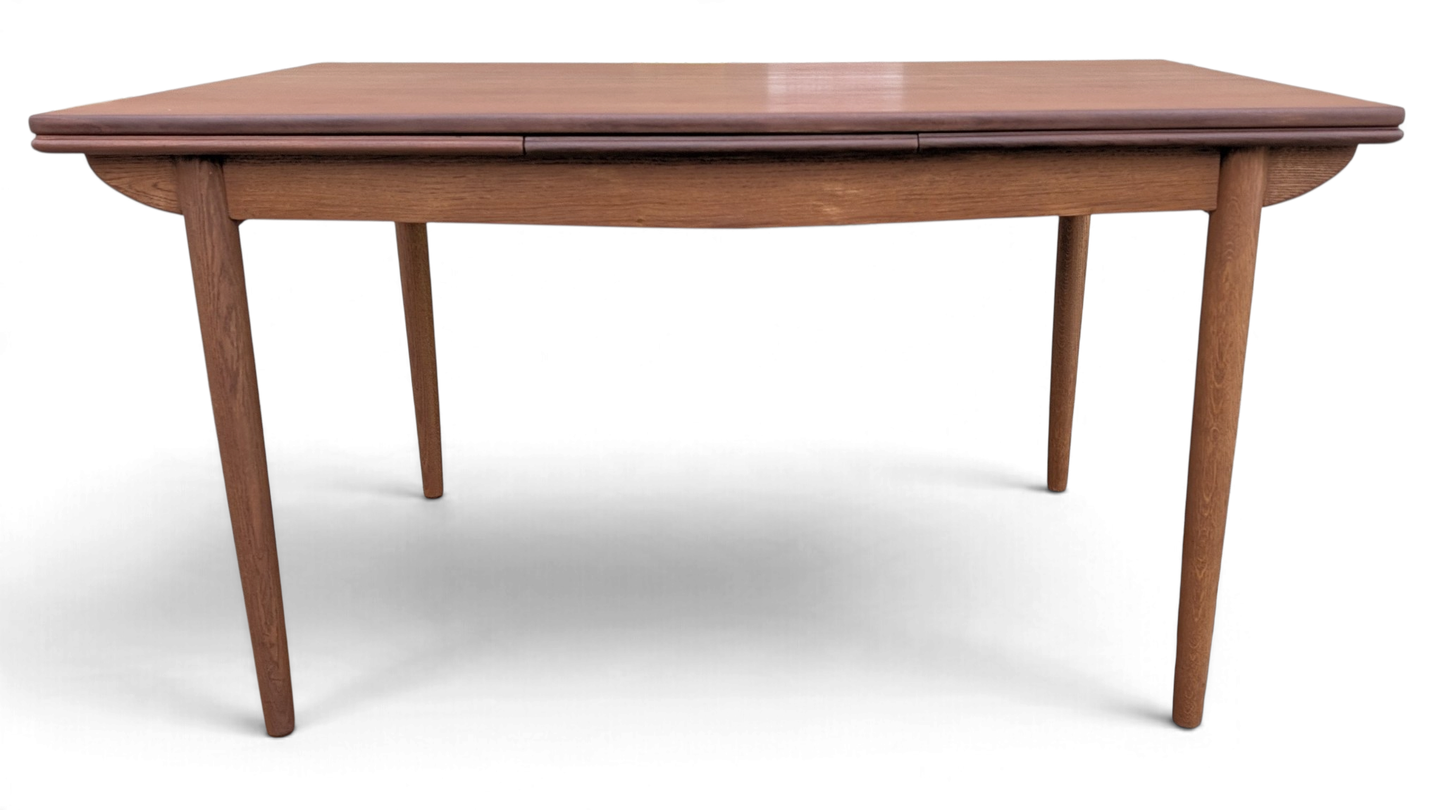 Teak Dining Table w Two Hidden Leaves - 1026550