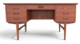 Teak Desk  - 072643