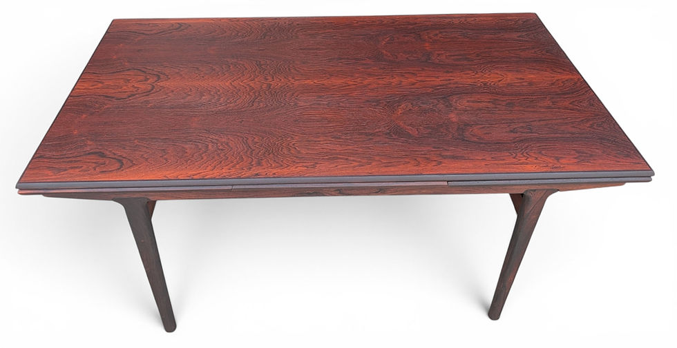 Thumbnail: Rosewood Dining Table by Henry Kjearnulf by Vejle Stolefabrik - 062661