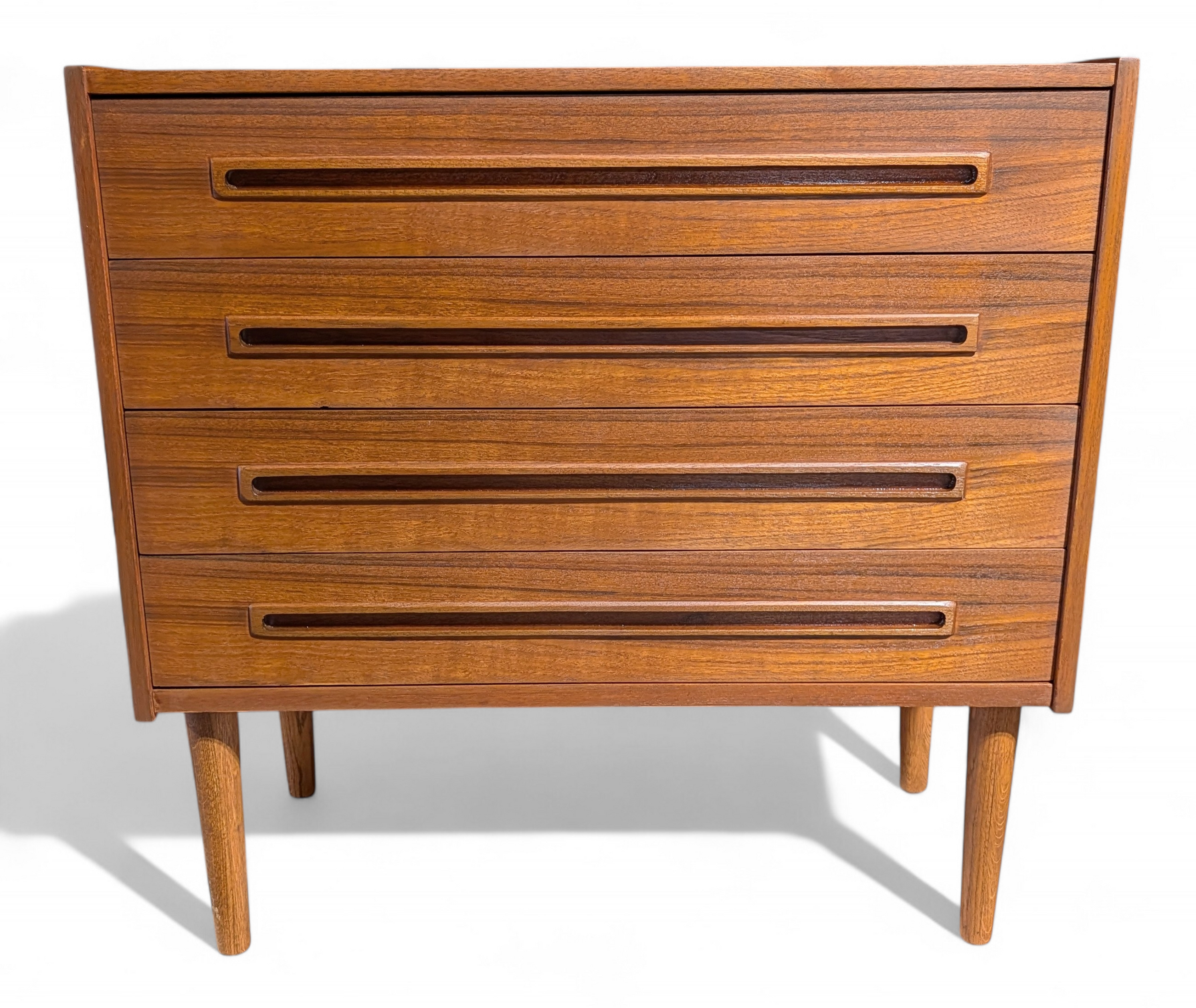 Teak Low Boy Dresser - 012618