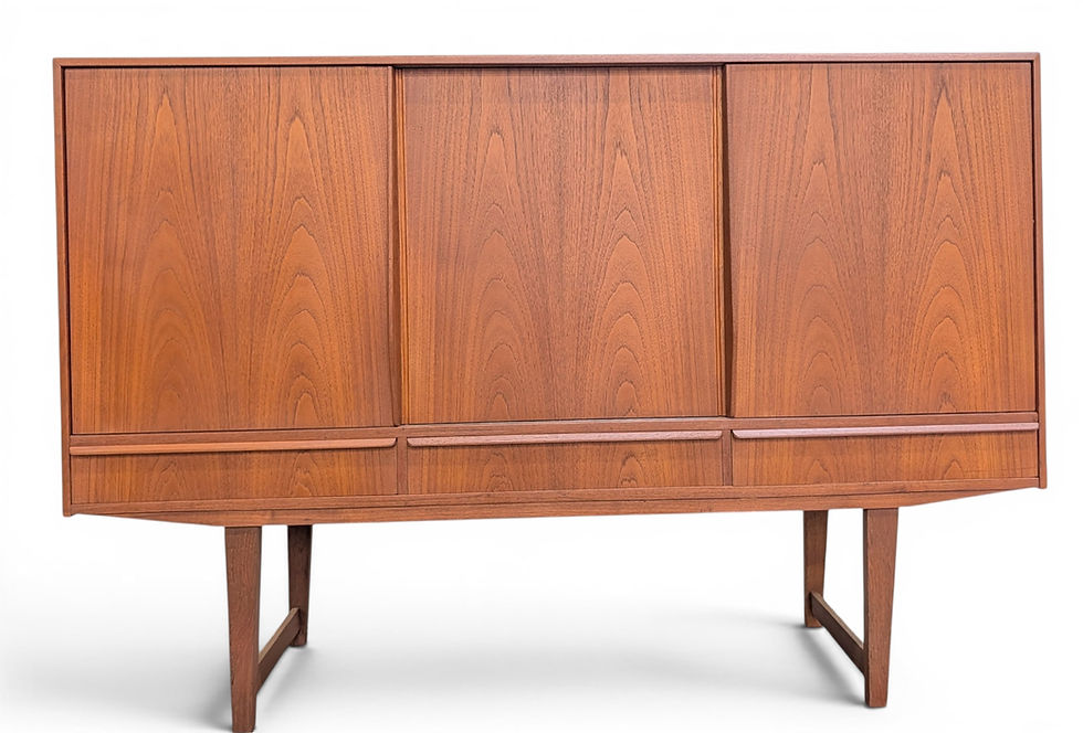 Thumbnail: E W Bach for Sejling Skabe Teak Credenza w Dry Bar - 052607