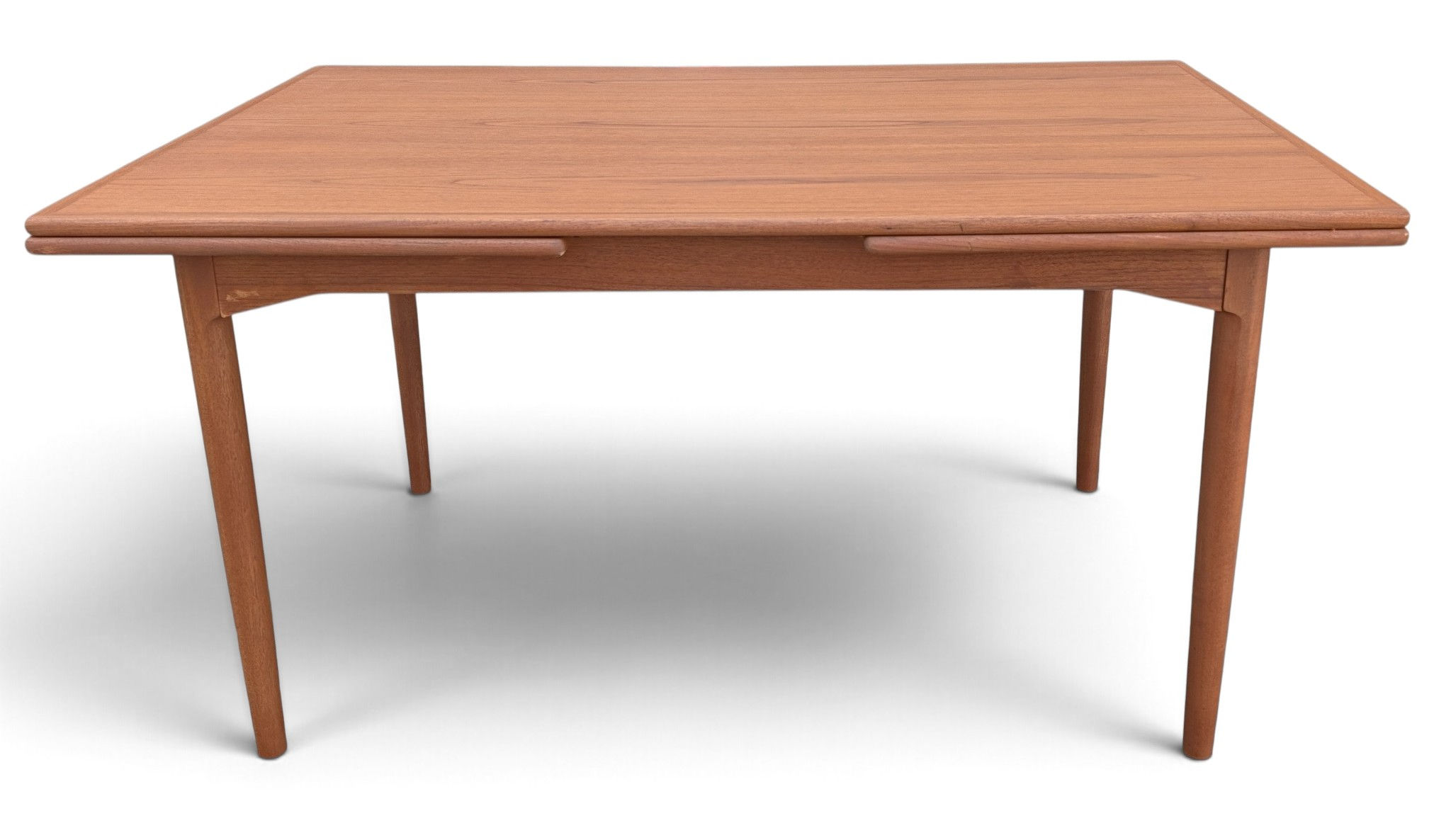 Teak Dining Table w Two Hidden Leaves - 1026910