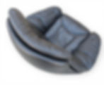 Thumbnail: Leather Lounge Chair by Bramin - 072628