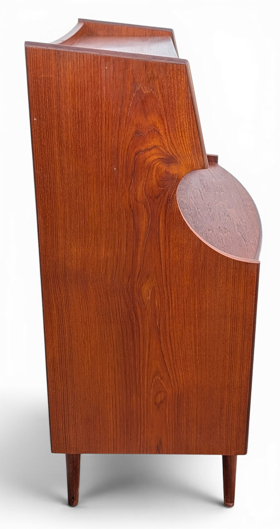 Thumbnail: Teak Desk Secretary by Gunnar Falsig for Holstebro - 062689