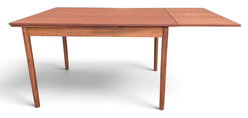 Thumbnail: Teak Dining Table w 2 Hidden Leaves - 0726987