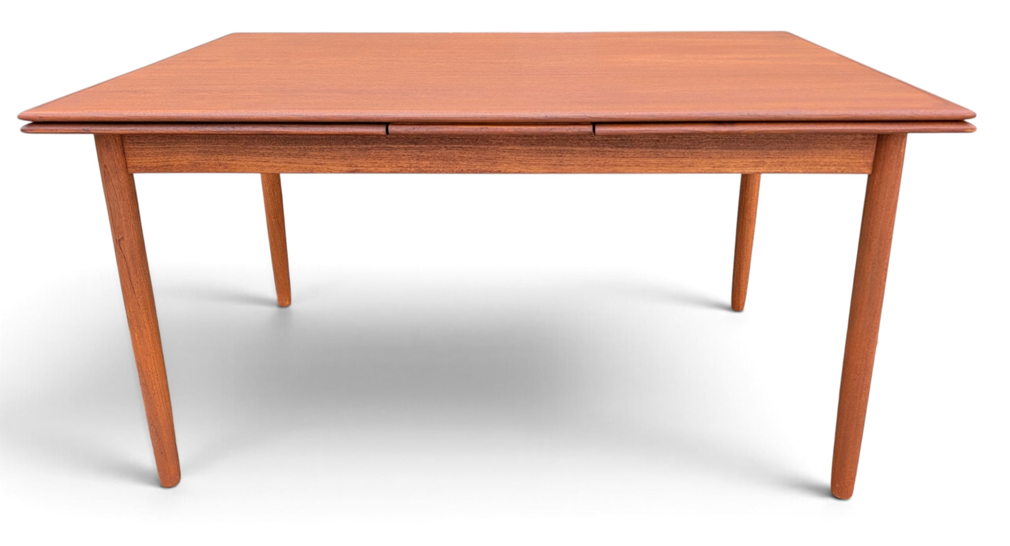 Teak Dining Table w 2 Hidden Leaves - 0726972