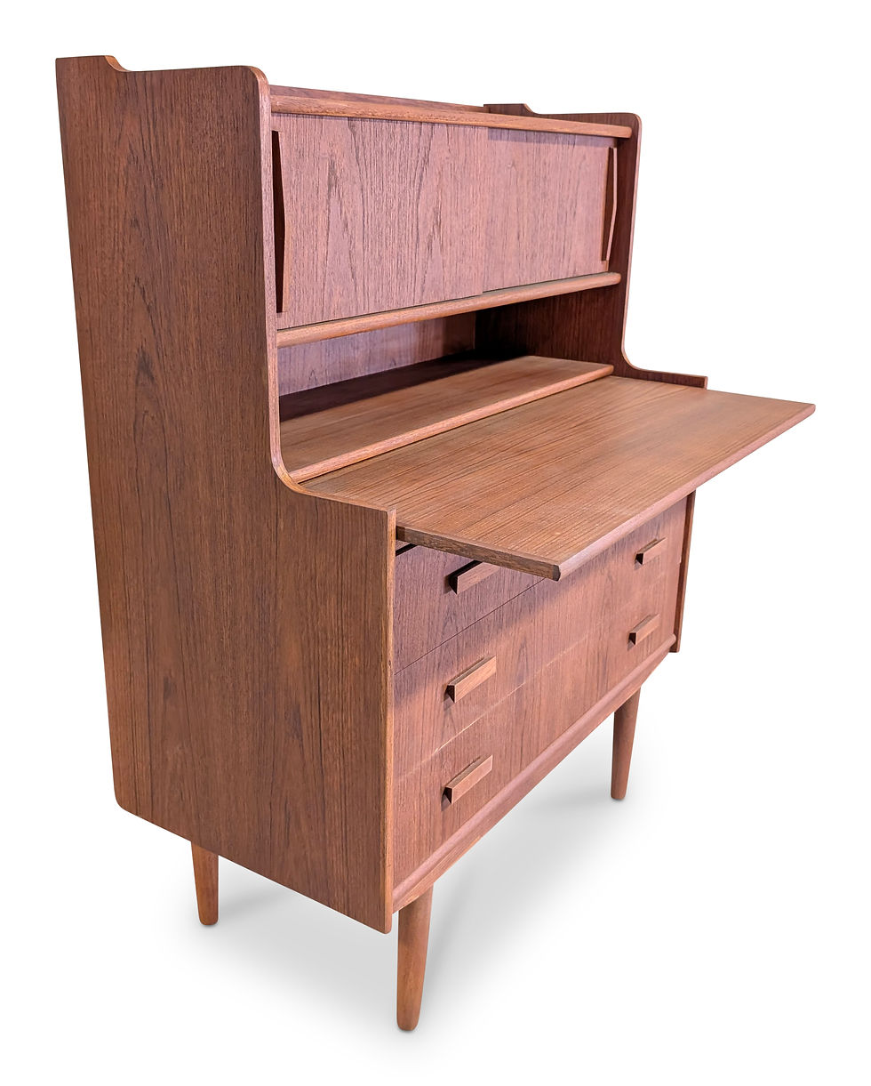 Thumbnail: (SOLD) Teak Secretary / Desk  - 102581