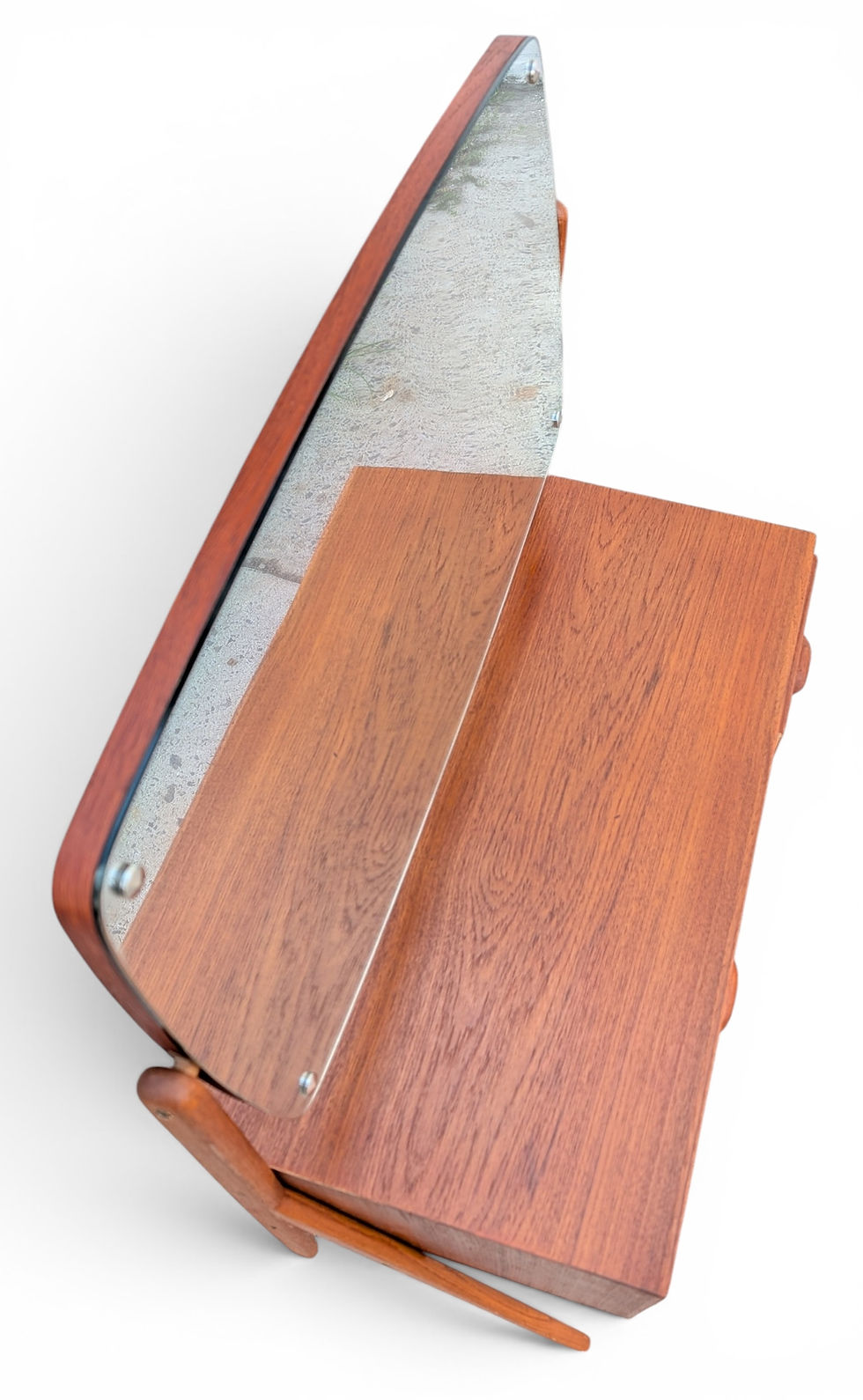 Thumbnail: Olholm Mobelfabrik Teak Vanity Table - 062695