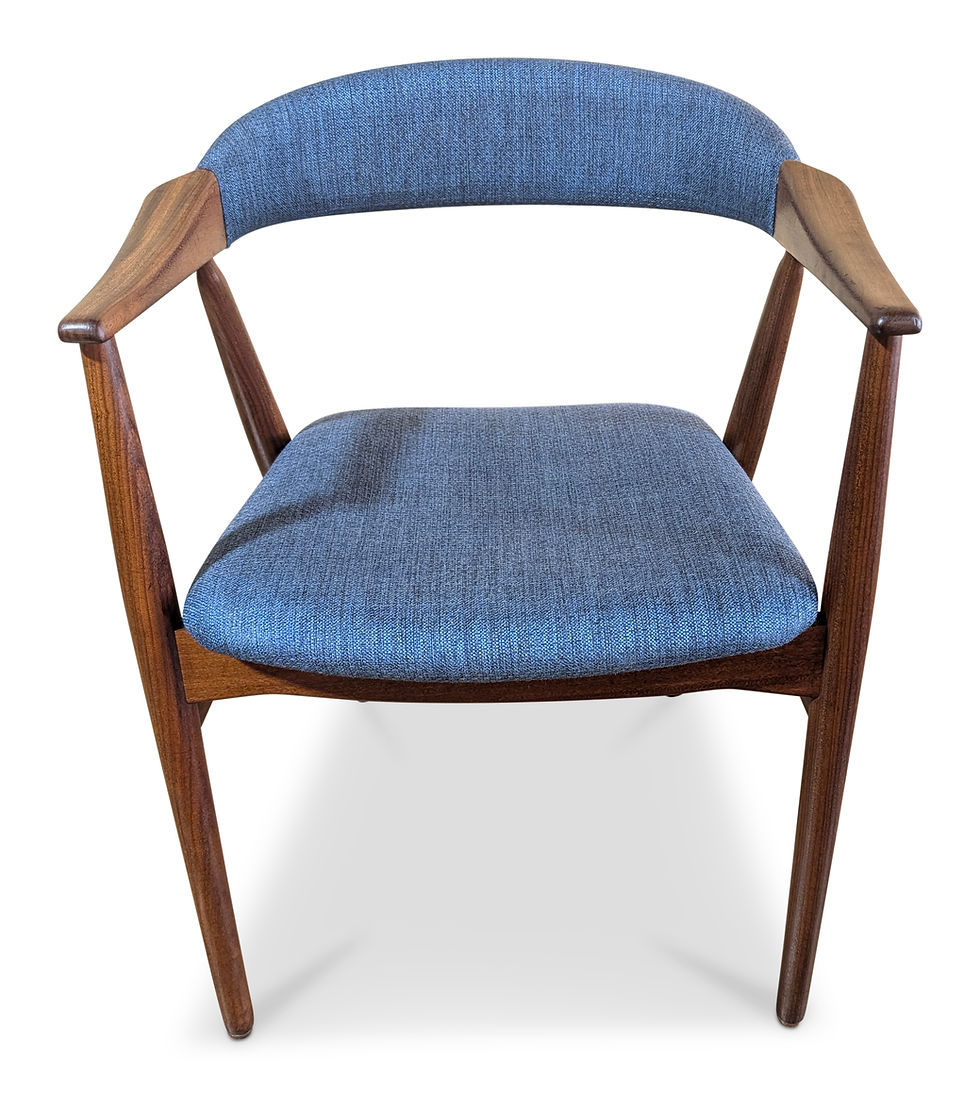 Thumbnail: (SOLD) 6 Teak Arm Chairs by T.H. Harlev for Fastrup - 122522