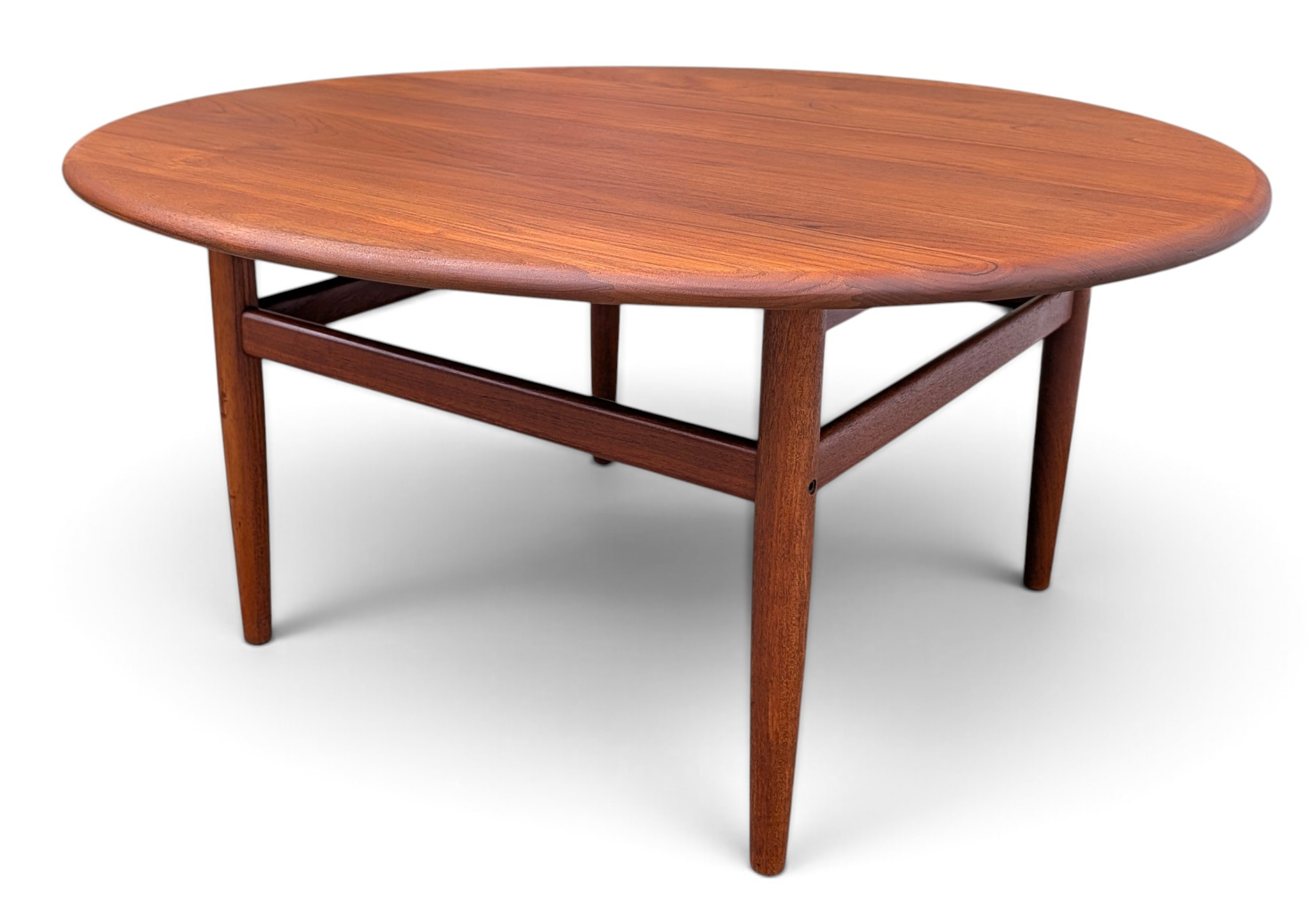 Kurt Ostervig by Jason Mobler Round Teak Side Table - 082670
