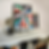 Frame Mockup for Poster created for art presentation, suitable for online stores, social media, and online advertising.