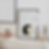 Two black Frames Mockup for Posters in the contemporary interior, Ratio 5x7 with soft natural lighting.
