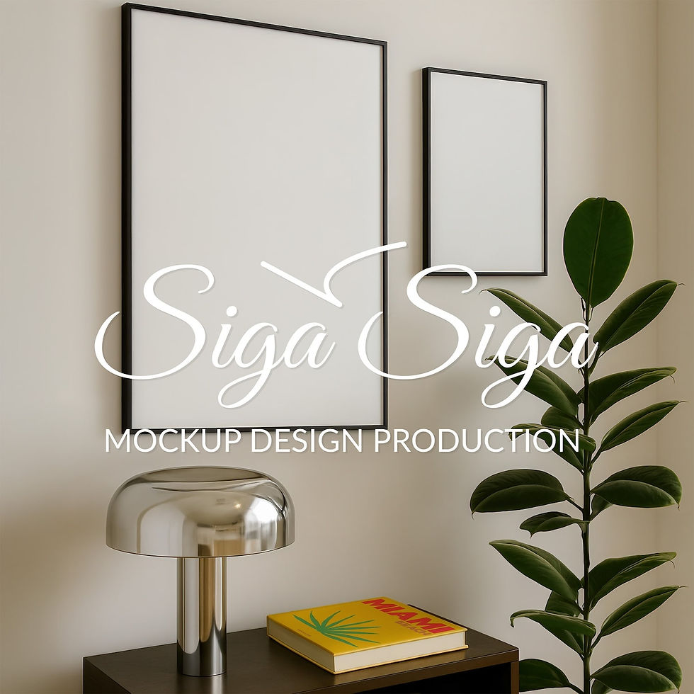 Thumbnail: contemporary poster mockup