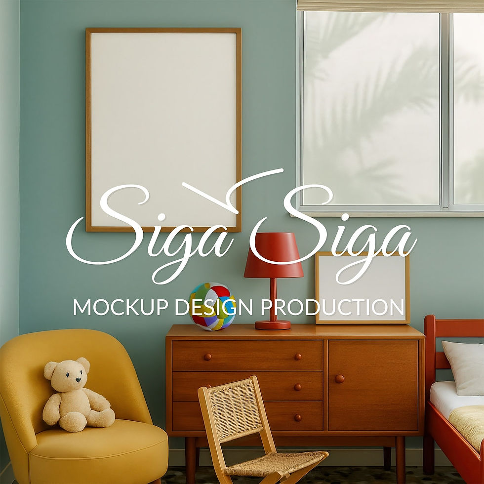 Thumbnail: nursery poster mockup