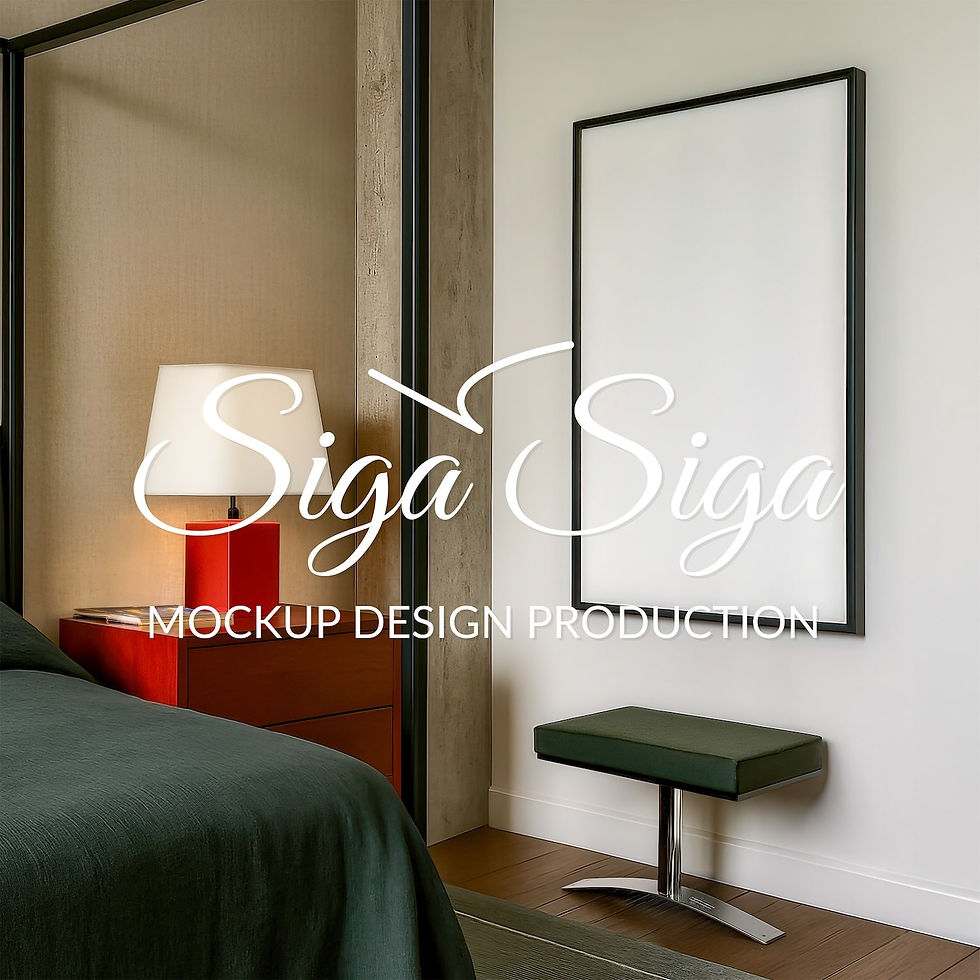 Thumbnail: bedroom poster mockup