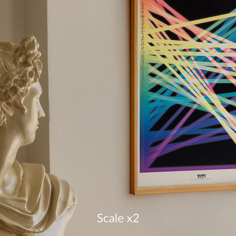 Thumbnail: S291 Wooden Frame Mockup for Poster | 5x7 Ratio | Minimalistic