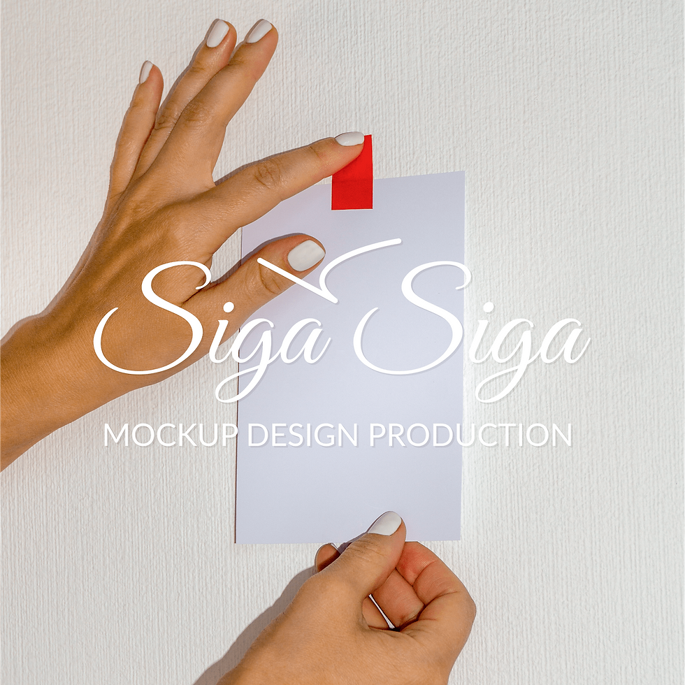 Thumbnail: PC02 Postcard Mockup | Size Din6 | 300 DPI