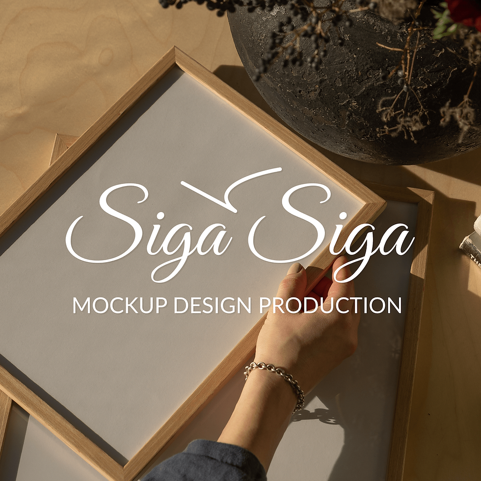 Thumbnail: CU48 Close-up Poster Frame Mockup | 5x7 Ratio | In Hands