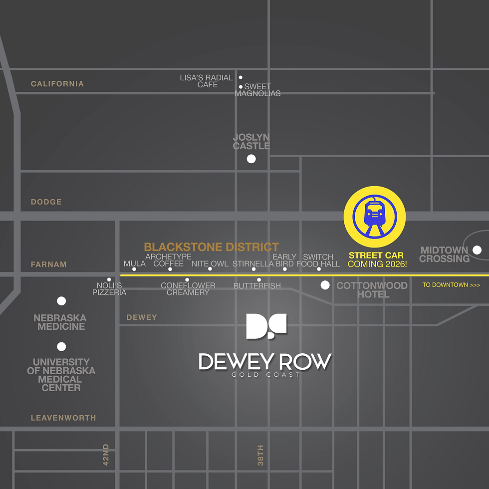 Modern Rowhomes in Historic Gold Coast DEWEY ROW Omaha