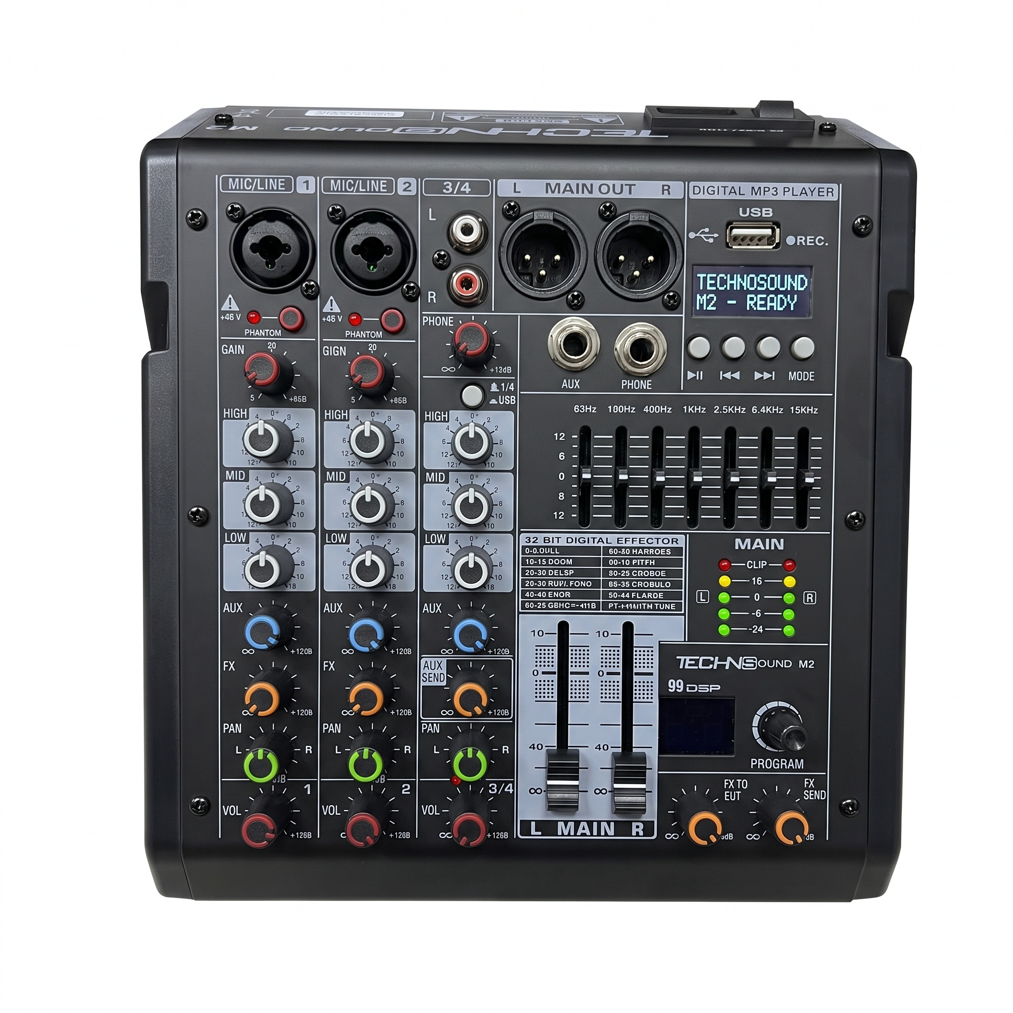 Mixer 4ch TECHNoSOUND M-2