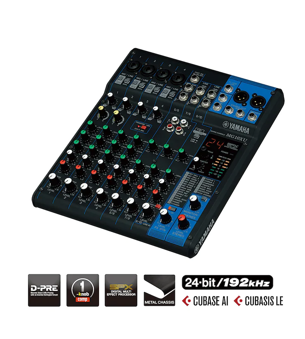 الصورة المصغرة: Mixer Yamaha MG10XU