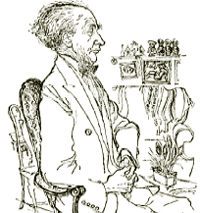 Cartoon of F.M. Alexander