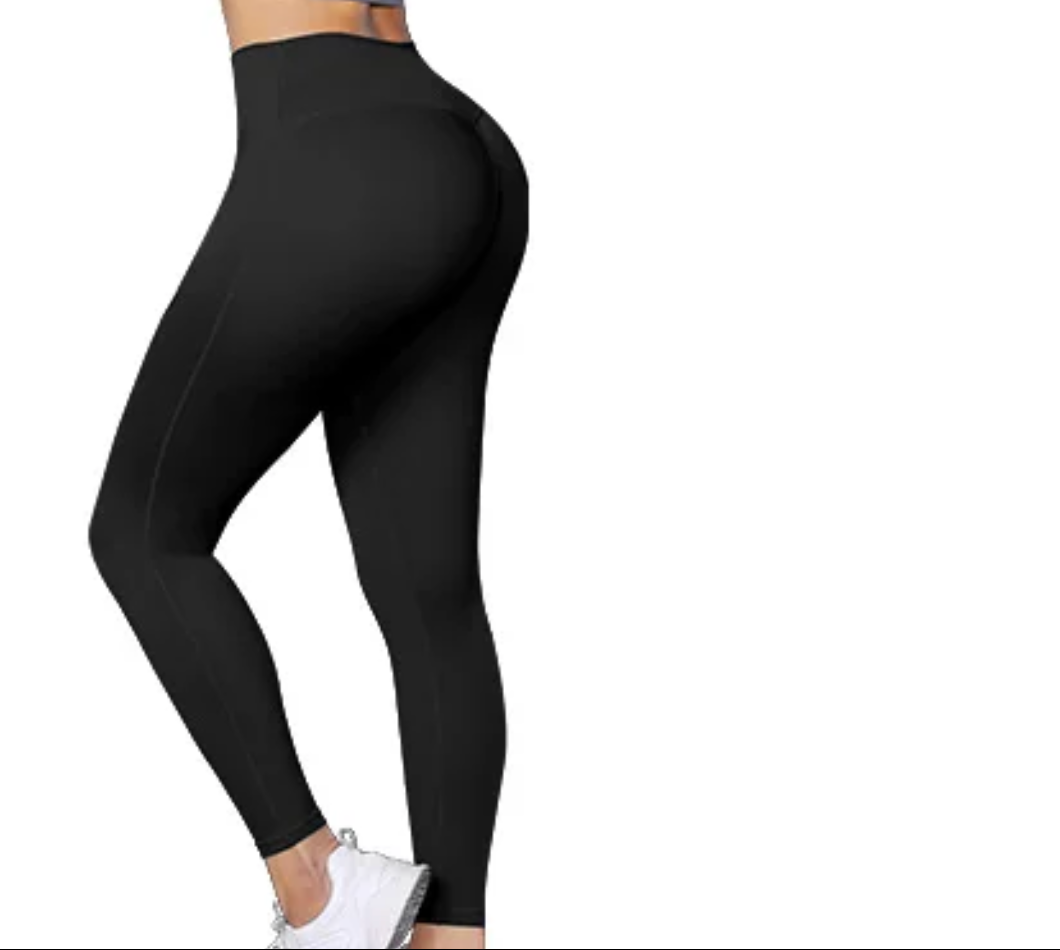 Colline Black Active Yoga Leggings