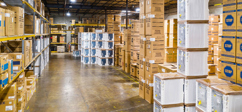 AAIC Indoor Aerial Drone Warehouse Photography Bray & Scarff Laurel Maryland
