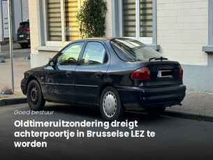 Oldtimeruitzondering dreigt achterpoortje in Brusselse LEZ te worden
