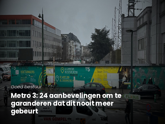 Metro 3: 24 aanbevelingen om te garanderen dat dit nooit meer gebeurt
