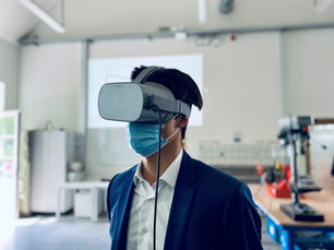 Jongeren gemeenschapsinstelling Wingene maken kennis met virtuele realiteit