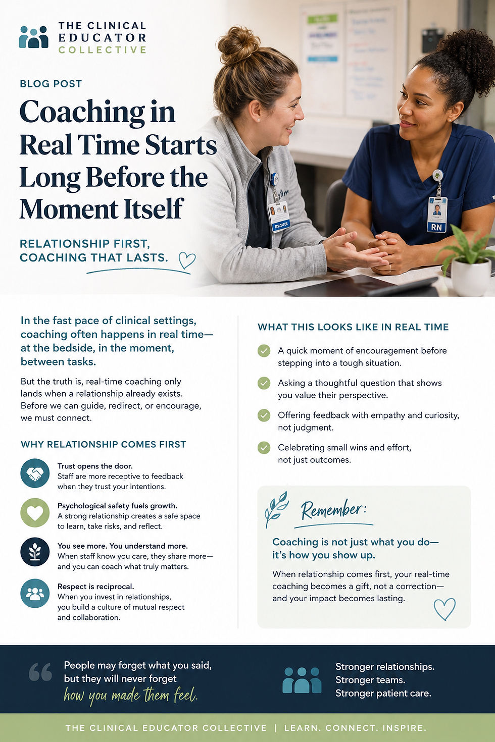 Coaching in Real Time Starts Long Before the Moment Itself