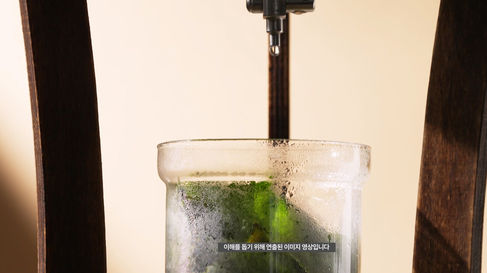 홈쇼핑 인서트 '들깨 선크림' 뷰티 제형