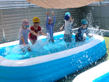 水遊び
