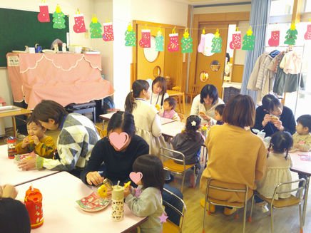 つぼみクラスのクリスマスパーティー