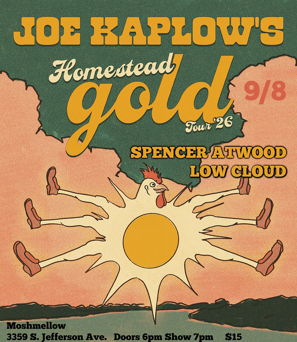 Joe Kaplow w/Spencer Atwood & Low Cloud