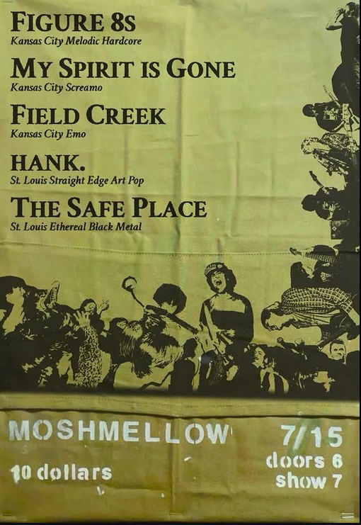 Hank. , Figure 8’s, My Spirit is Gone, Free Field, The Safe Place 