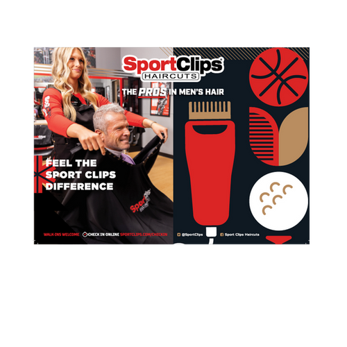 Every Door Direct Mail (EDDM) Postcard Wgi Sport Clips Ma