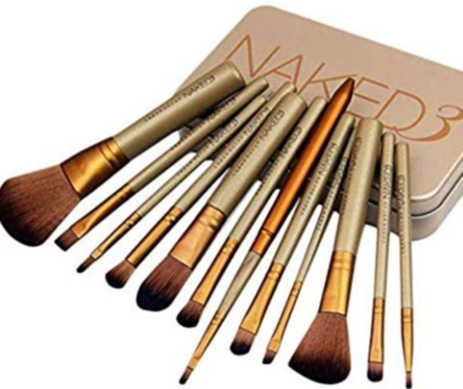 Naked makeup brushes 