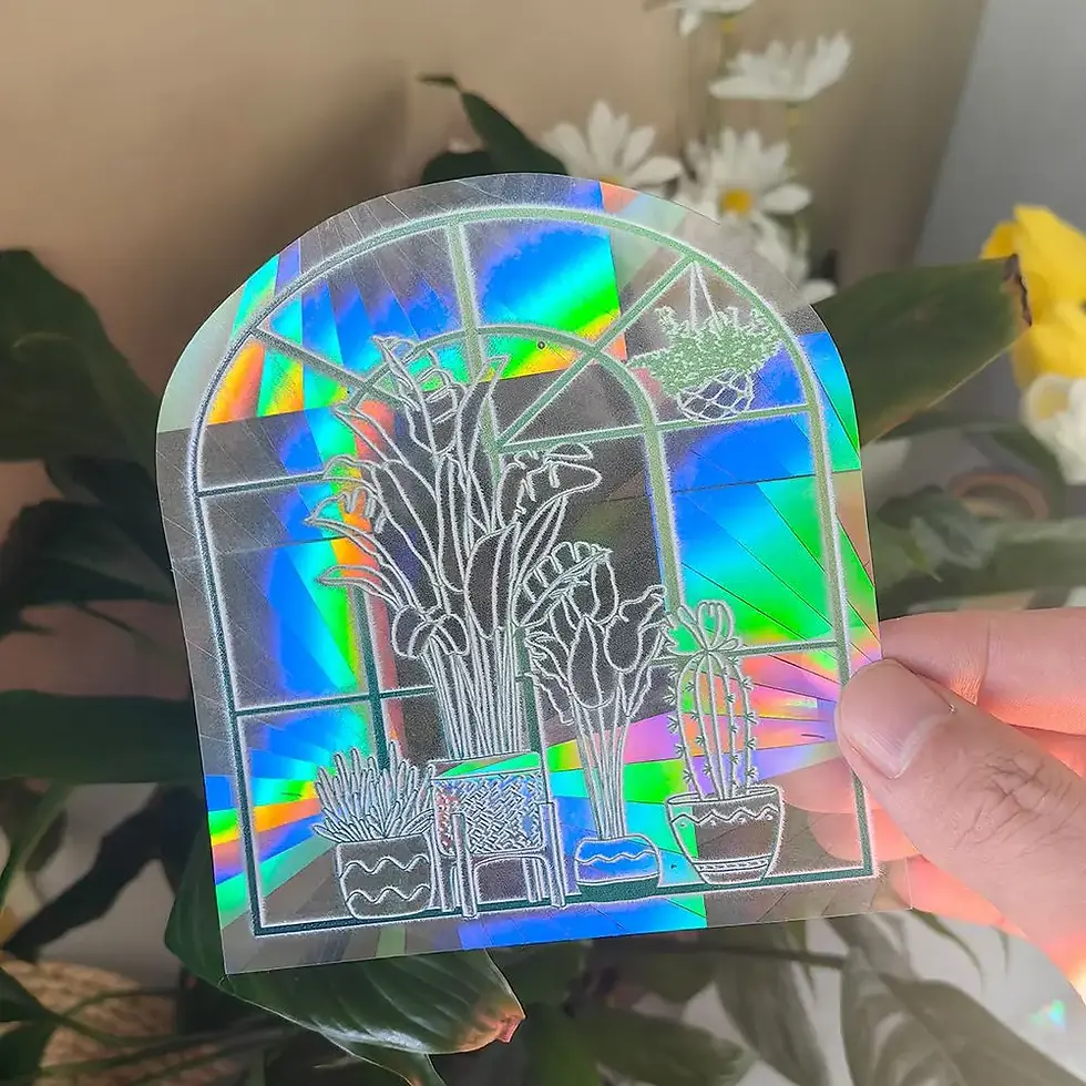 Thumbnail: Rainbow Suncatcher Window Decals
