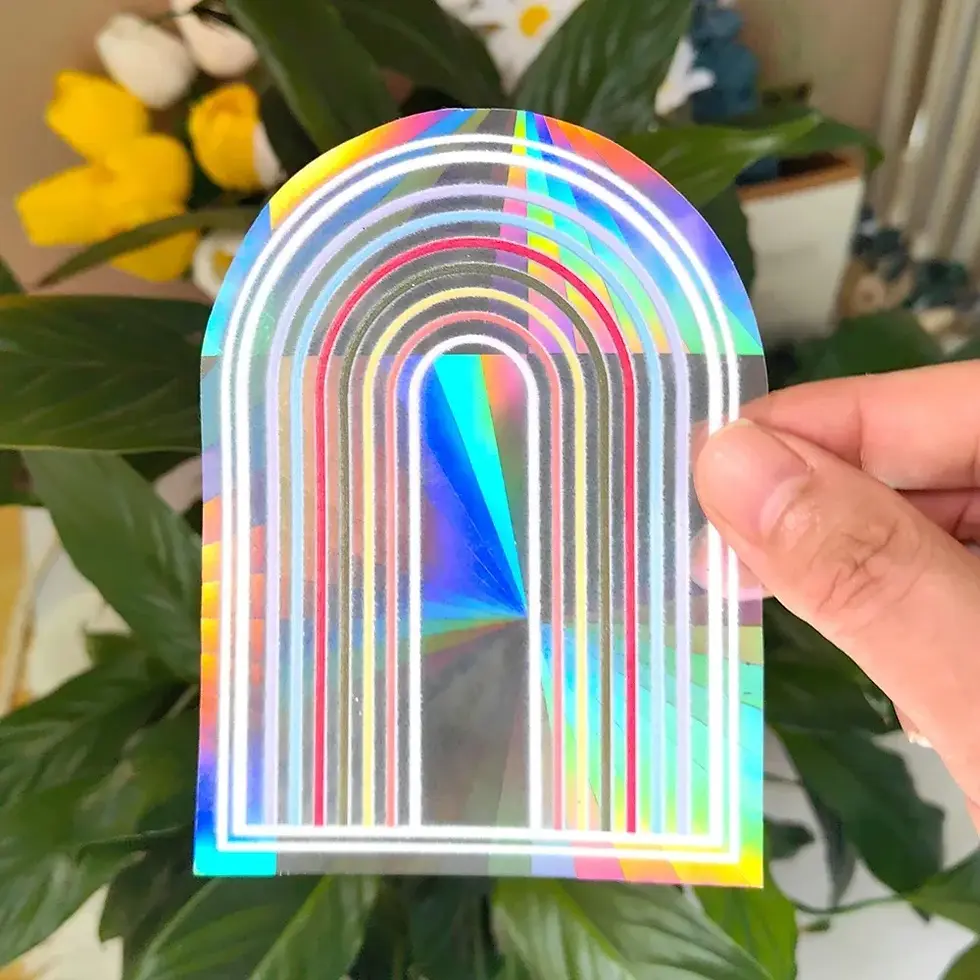 Thumbnail: Rainbow Suncatcher Window Decals