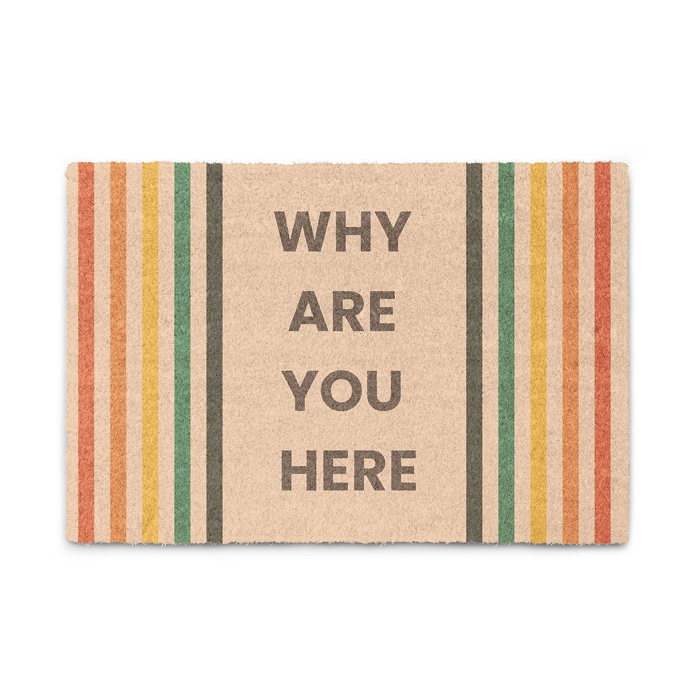 Thumbnail: The "Existential Crisis" Doormat