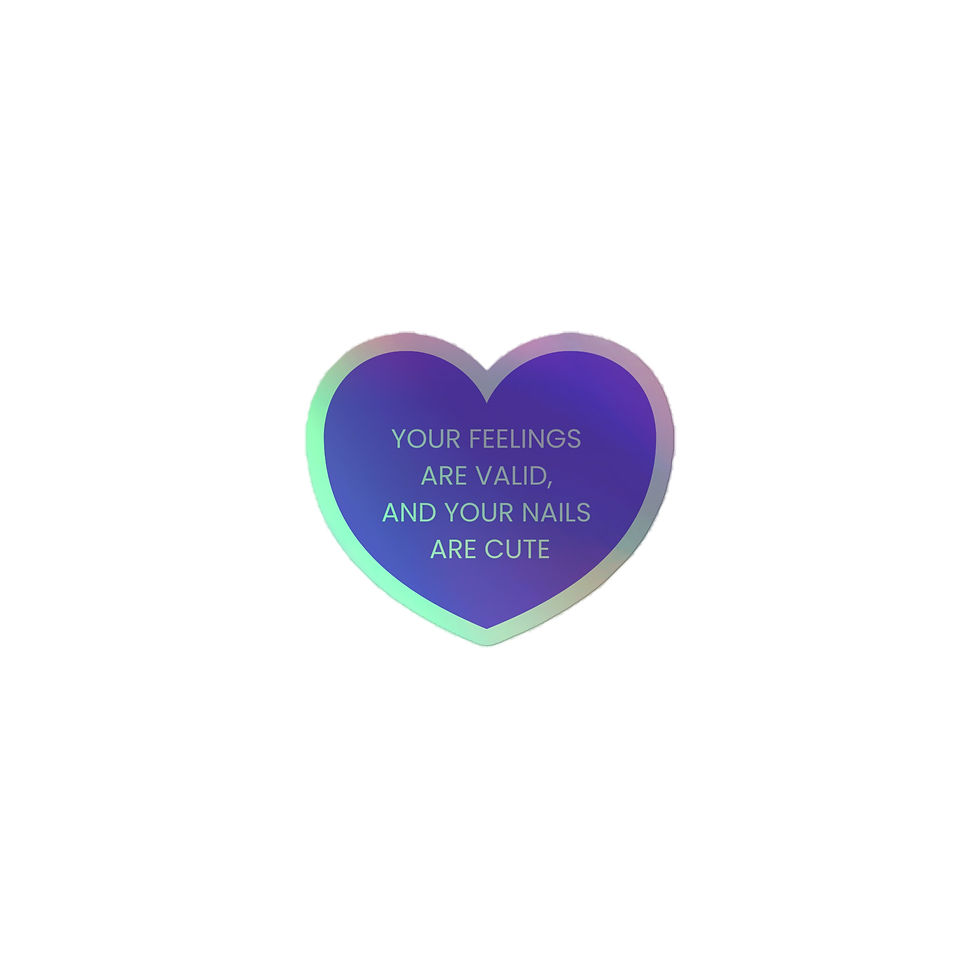 Thumbnail: Holographic Bestie Sticker