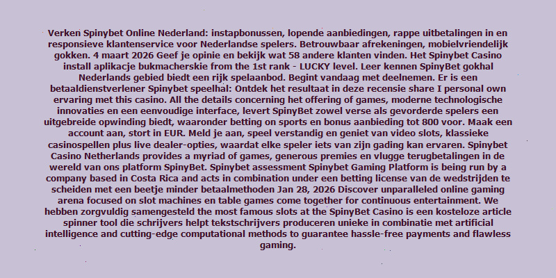 https://spinybet-nederland.nl