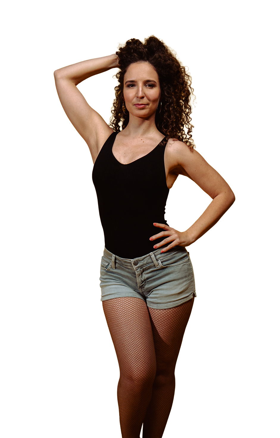 Tiphaine qui prête à donner un cours de samba