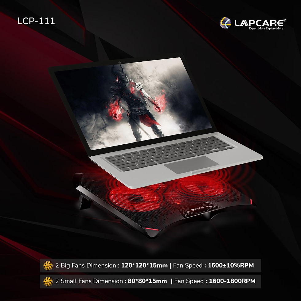 Thumbnail: LAPCARE LAPTOP COOLING STANDS - WINNER - LCP-111