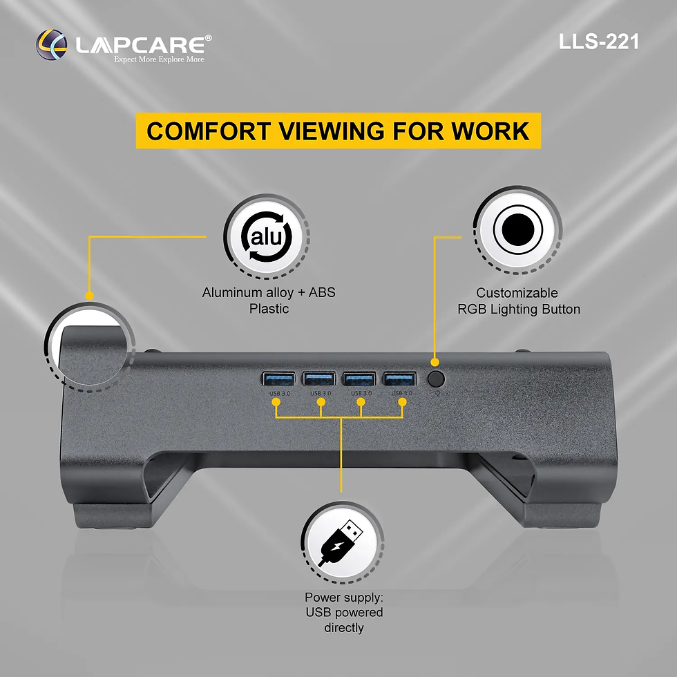 Thumbnail: LAPCARE LAPTOP COOLING STANDS | LLS-221