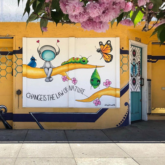 Bright Spot! Mural at Alaya