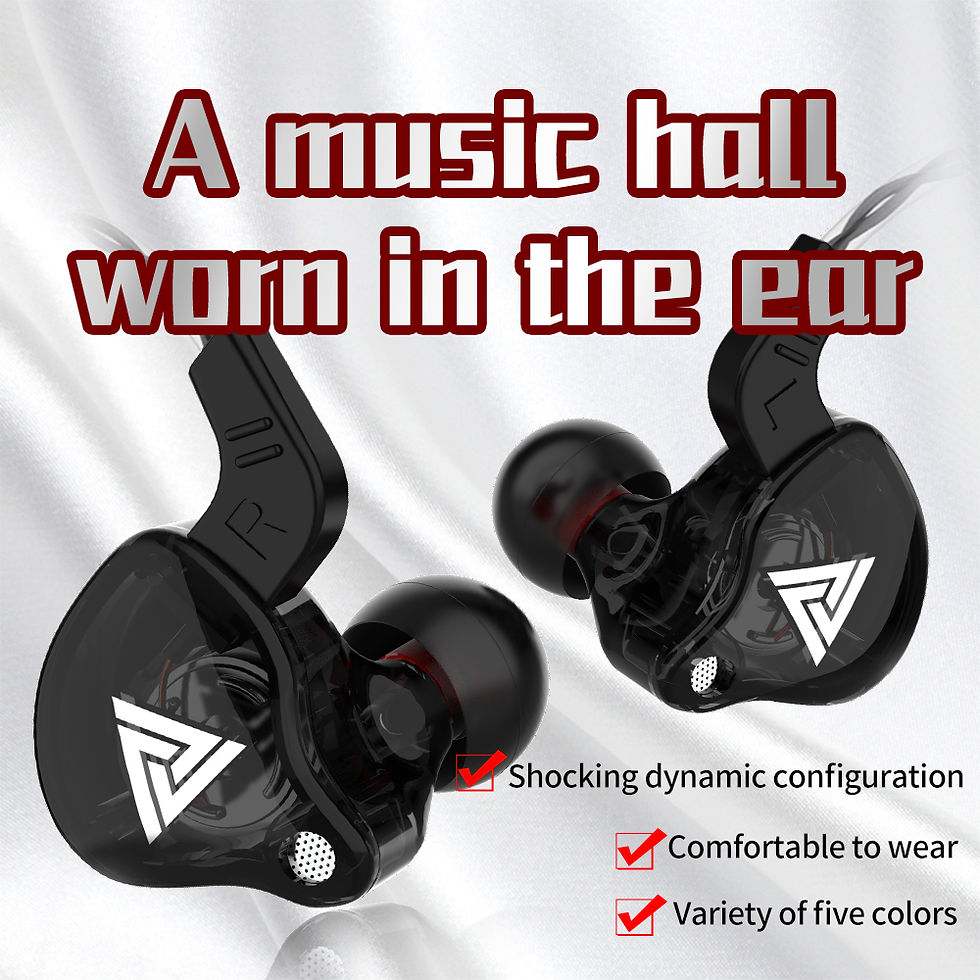 Thumbnail: Original QKZ AK6 In Ear Earphone 6 Dynamic Driver Unit Headphone With Mic Stereo