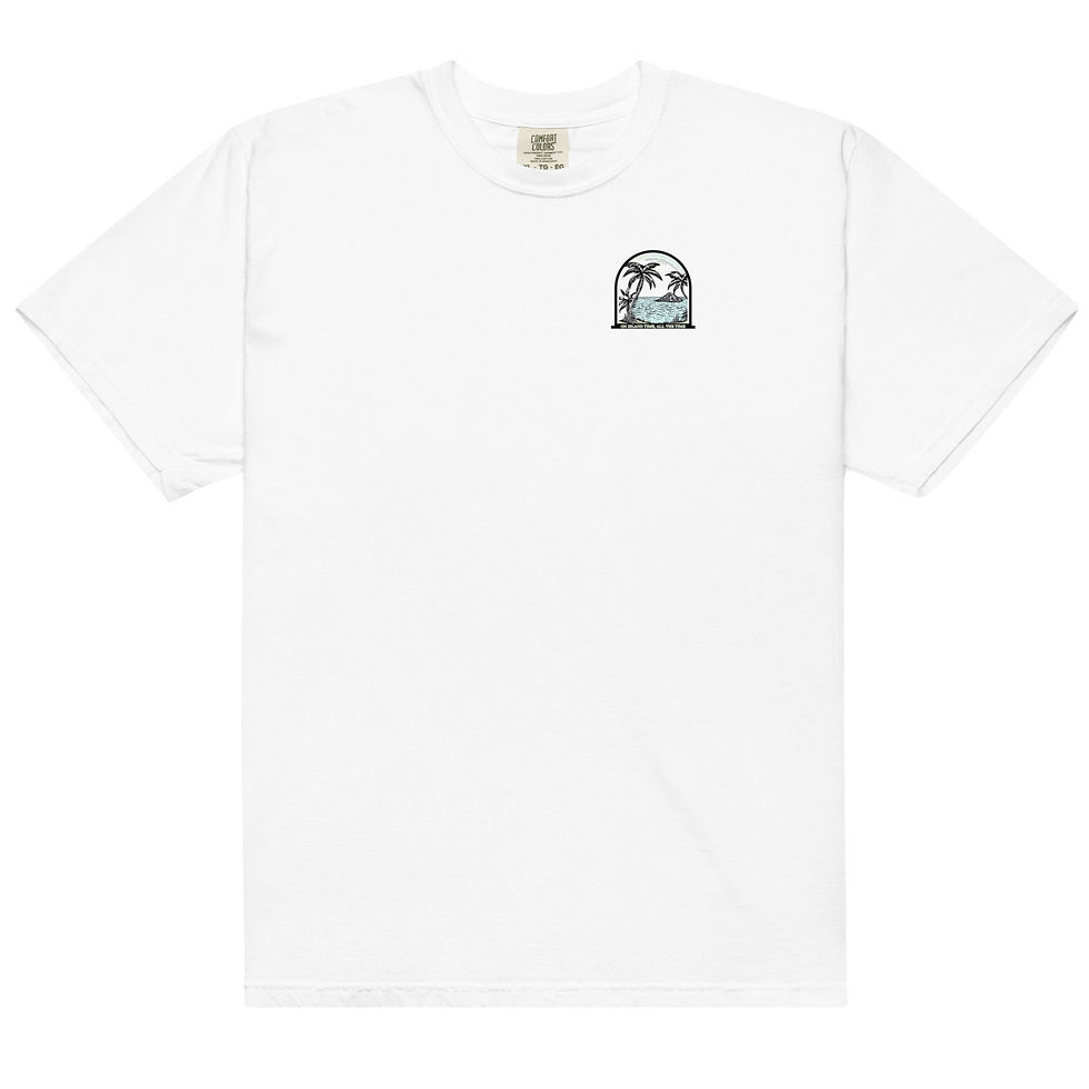 Miniatura: Men’s Island Time, All the Time Heavyweight T-Shirt